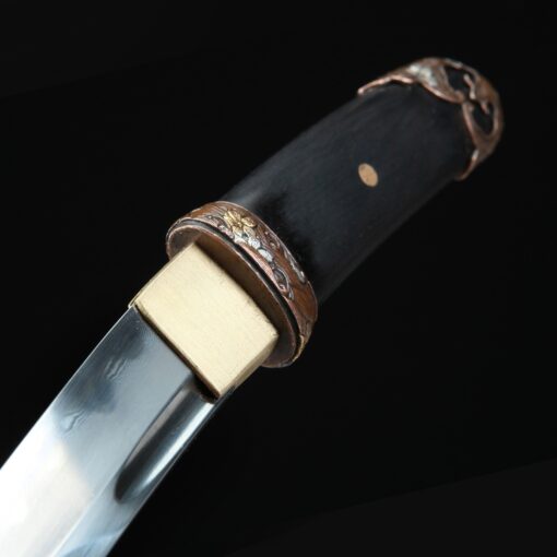 aikuchi tanto handmade japanese aikuchi tanto sword damascus steel 1 3