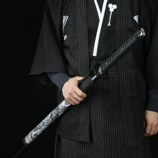 authentic ninja sword handmade japanese ninjato ninja sword full tang with 8