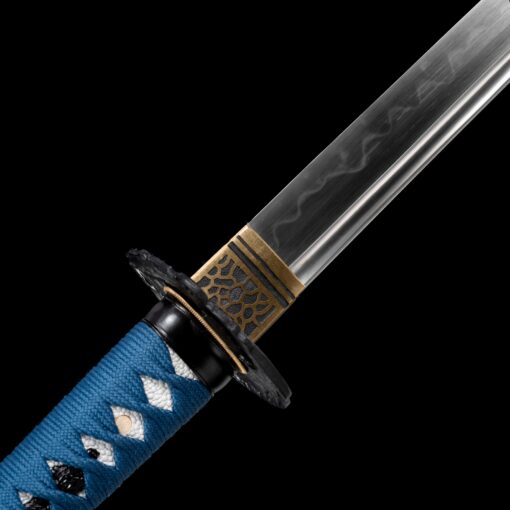 authentic ninja sword handmade japanese ninjato ninja sword real hamon full 8