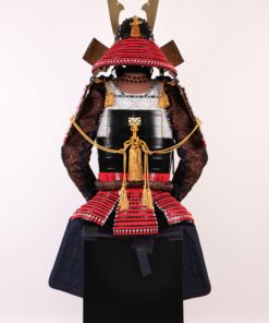 ancient japanese armor handmade toyotomi clan brown japanese samurai armor 4