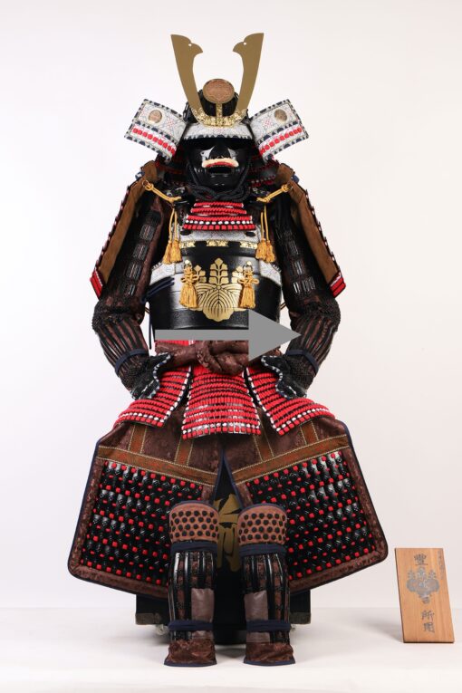 ancient japanese armor handmade toyotomi clan brown japanese samurai armor scaled