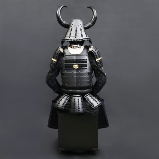 antique japanese armor handmade special black japanese samurai armor with 4