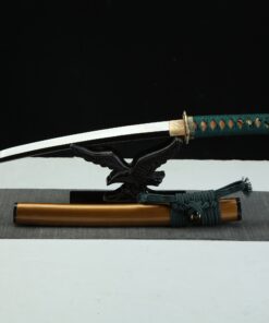 artisan made 1060 carbon steel tanto with high polished blade truekatana 5