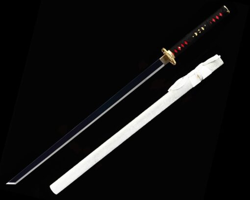 authentic ninja sword handmade japanese ninjato ninja swords with blue 1