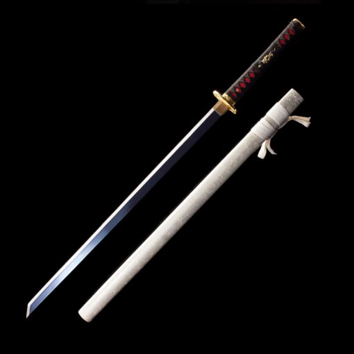 authentic ninja sword handmade japanese ninjato ninja swords with blue 3