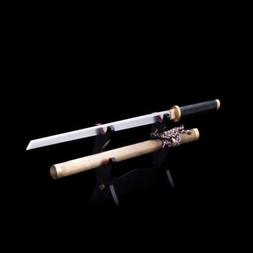 battle ready ninjato handmade japanese chokuto ninjato sword pattern steel 10