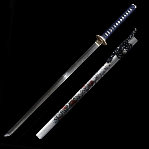 battle ready ninjato handmade japanese chokuto ninjato sword pattern steel 12