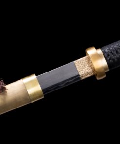 battle ready ninjato handmade japanese chokuto ninjato sword pattern steel 7