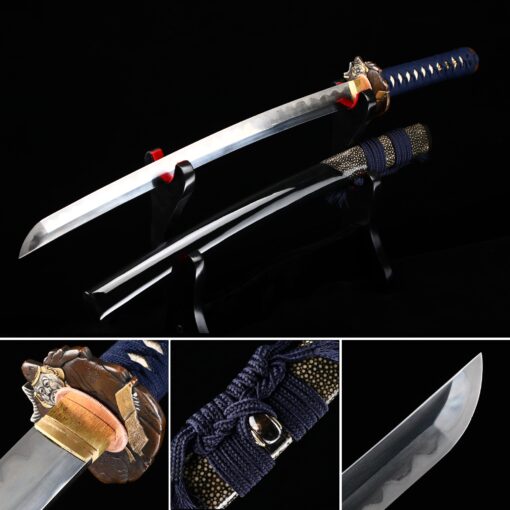 battle ready wakizashi high performance japanese wakizashi sword damascus 1