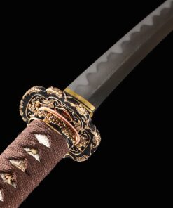 battle ready wakizashi high performance japanese wakizashi sword damascus 3