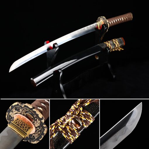 battle ready wakizashi high performance japanese wakizashi sword damascus