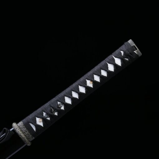 black ninjato handmade japanese ninjato sword 1045 carbon steel with black 8