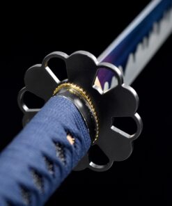 blue ninja sword handmade japanese ninjato ninja sword full tang with blue 8