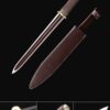 chinese dagger double edge short tanto sword handmade chinese dagger