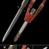 chinese dagger handmade zhongzheng short sword dagger pattern steel