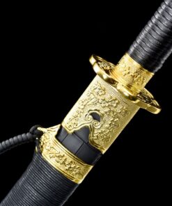 chinese dao handmade chinese dao sword spring steel full tang with black 7