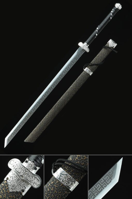 chinese dao sword chokuto sword handmade chinese dao sword high manganese scaled