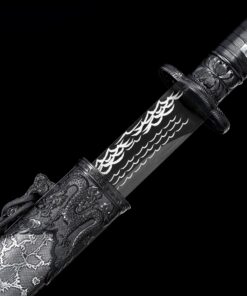 chinese dao sword handmade chinese dao sword high manganese steel full tang 5