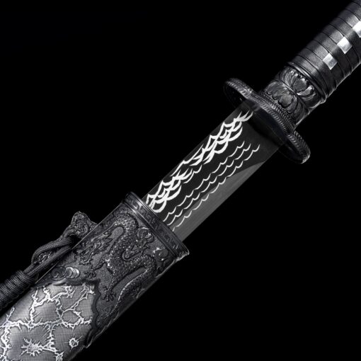 chinese dao sword handmade chinese dao sword high manganese steel full tang 5