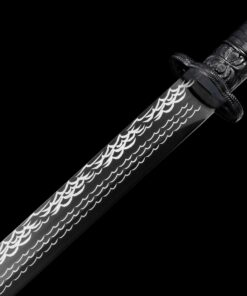 chinese dao sword handmade chinese dao sword high manganese steel full tang 7