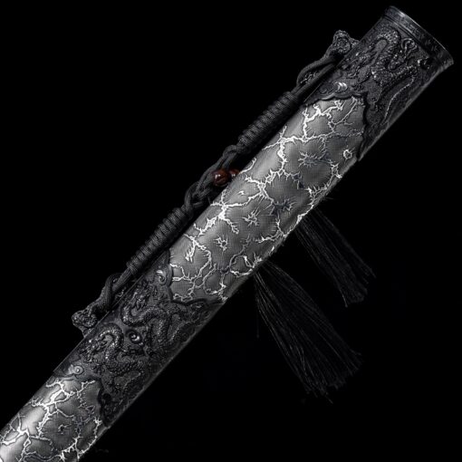 chinese dao sword handmade chinese dao sword high manganese steel full tang 9