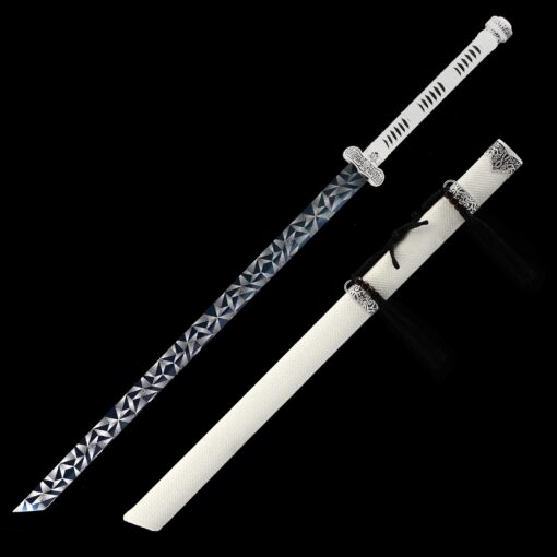 chinese dao sword handmade chinese dao sword high manganese steel with blue 3