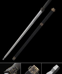 chinese mace swordbreaker truncheon handmade chinese four sided mace 1