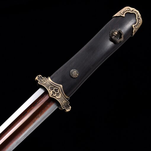 chinese short sword handmade chinese short sword pattern steel han dynasty 1