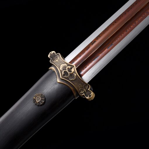 chinese short sword handmade chinese short sword pattern steel han dynasty 2