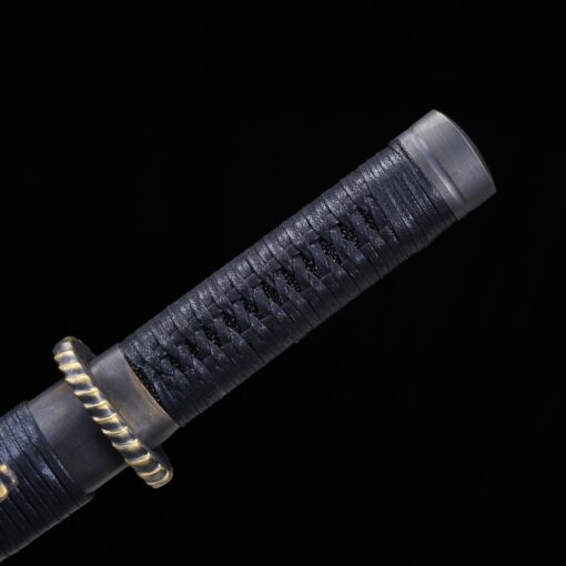 chinese tanto full handmade han dynasty retro theme hand forged black 6