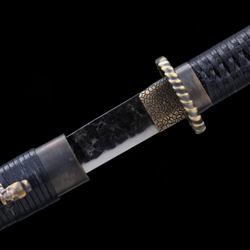 chinese tanto full handmade han dynasty retro theme hand forged black 9