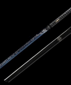 chokuto sword handmade chokuto ninjato sword high manganese steel no guard 1