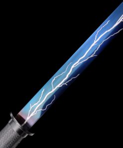 chokuto sword handmade chokuto ninjato sword high manganese steel with blue 8