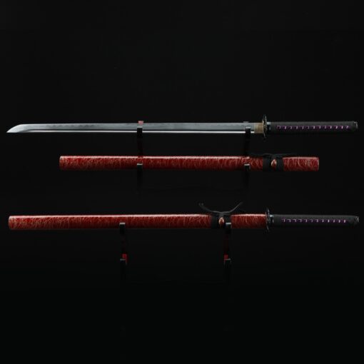 chokuto sword handmade japanese chokuto ninjato sword 1045 carbon steel 3