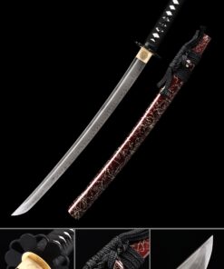 clay tempered wakizashi handmade t10 carbon steel real hamon japanese 1