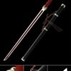 damascus ninjato handmade japanese ninjato sword damascus steel with black