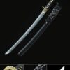 damascus wakizashi short katana handmade wakizashi sword pattern steel