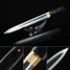 double edge tanto handmade double edge tanto sword pattern steel truekatana