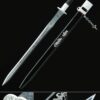 double edged sword handmade chinese sword high manganese steel full tang