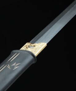 double edged sword shirasaya sword chinese straight double edged sword 6