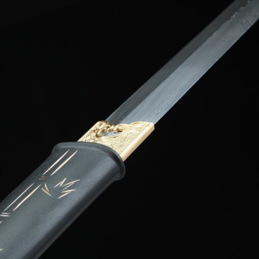 double edged sword shirasaya sword chinese straight double edged sword 6