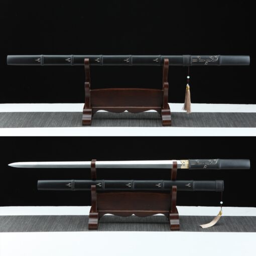 double edged sword shirasaya sword chinese straight double edged sword 8