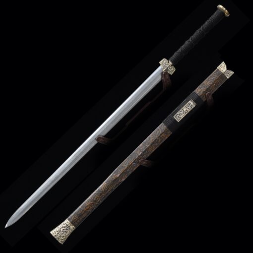 eight sided han sword high performance 1000 layer folded steel chinese han 7