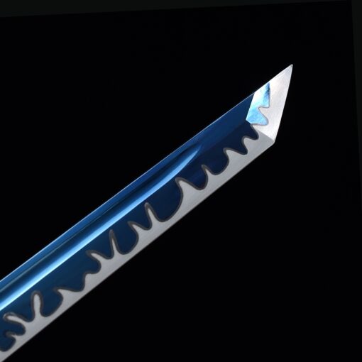 full tang ninjato handmade japanese ninjato ninja sword full tang with blue 6