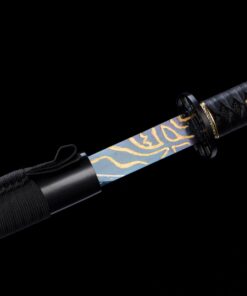 full tang ninjato handmade japanese ninjato sword full tang with dragon 8