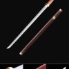 full tang ninjato handmade japanese ninjato sword full tang with rosewood