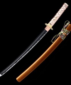 full tang wakizashi handmade high manganese steel sharpening real japanese 2