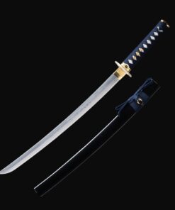 full tang wakizashi handmade manganese steel real japanese wakizashi swords 2