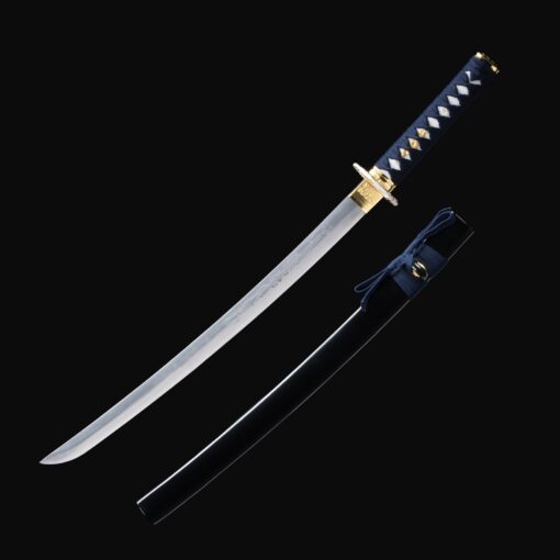 full tang wakizashi handmade manganese steel real japanese wakizashi swords 2