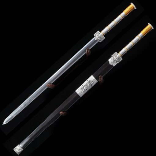 han dynasty sword high performance pattern steel chinese han dynasty sword 6